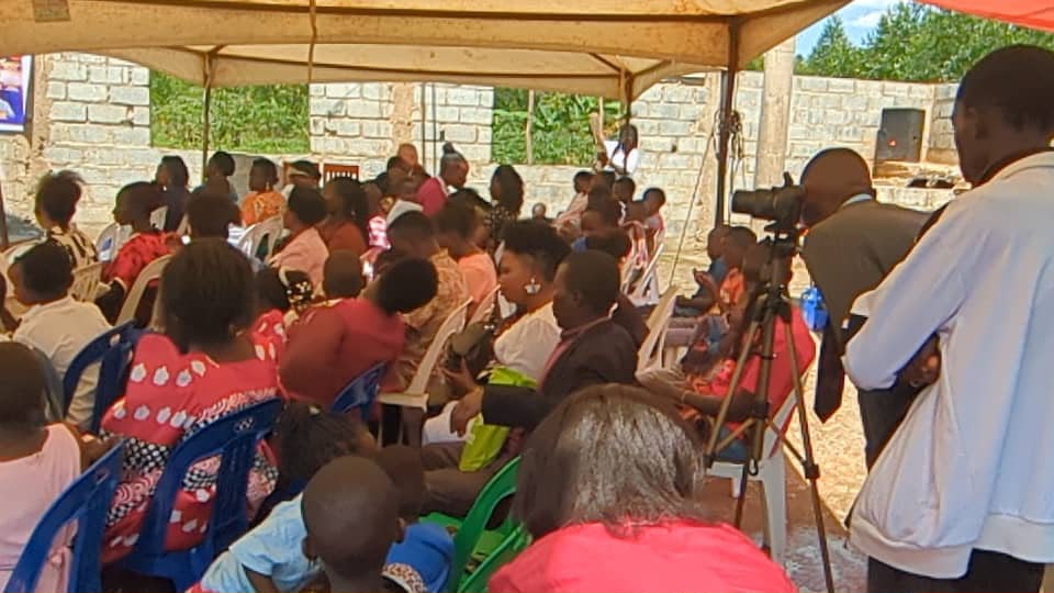 Living Rock Ministries service being recorded
